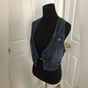Jean Jacket Vest
